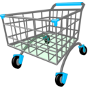 download Shopping Cart clipart image with 315 hue color