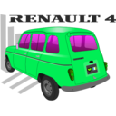 download Renault 4tl clipart image with 90 hue color