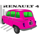 download Renault 4tl clipart image with 270 hue color