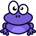 download Grenouille clipart image with 180 hue color