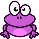 download Grenouille clipart image with 225 hue color
