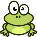 download Grenouille clipart image with 0 hue color