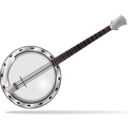 download Banjo clipart image with 315 hue color