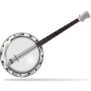 download Banjo clipart image with 0 hue color