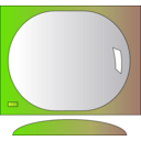 download Computer Screen Icon clipart image with 45 hue color