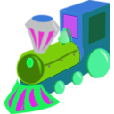 download Tren Train clipart image with 90 hue color