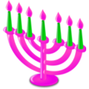 download Hanukkah Icon clipart image with 270 hue color
