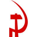 download Hammer And Sickle clipart image with 0 hue color