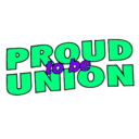 download Proud To Be Union 3 clipart image with 270 hue color