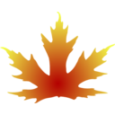 download Maple Leaf clipart image with 0 hue color