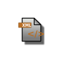 download File Icon Xml clipart image with 90 hue color