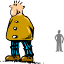 download Cartoon Man clipart image with 0 hue color