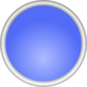 download Shiny Blue Circle clipart image with 0 hue color