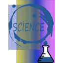 download Science clipart image with 270 hue color