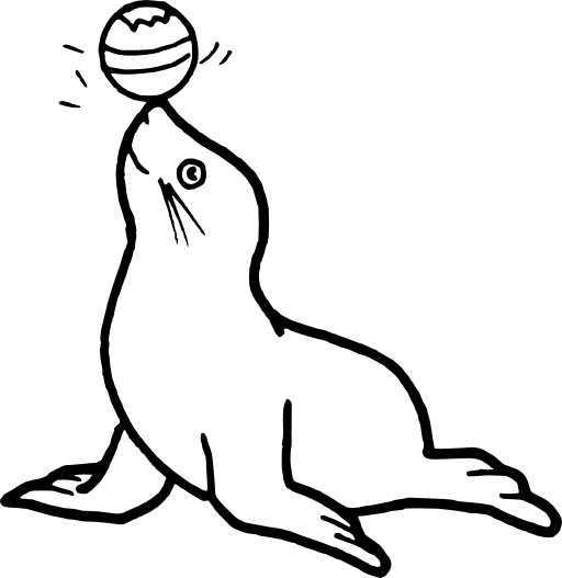 Vectorized Seal Clipart I2clipart Royalty Free Public Domain