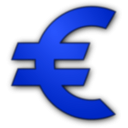 download Euro clipart image with 180 hue color