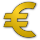 download Euro clipart image with 0 hue color