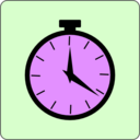 download Pocket Watch Icon clipart image with 225 hue color