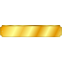 Gold Metal Sign Extended