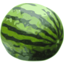 download Watermelon clipart image with 0 hue color