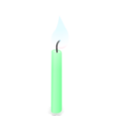 download Candle clipart image with 135 hue color