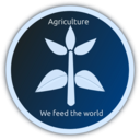 download Agriculture Logo clipart image with 90 hue color