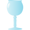 download Simple Wine Glass clipart image with 0 hue color