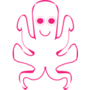 download Octopus clipart image with 315 hue color
