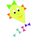 download Kite clipart image with 45 hue color