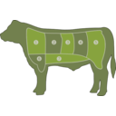 download Beef Chart clipart image with 45 hue color