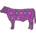 download Beef Chart clipart image with 270 hue color