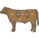download Beef Chart clipart image with 0 hue color
