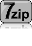 7zip Glossy Extrude Gray