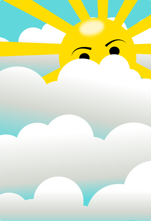 Clouds With Hidden Sun Clipart i2Clipart Royalty Free