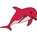 download Delphin clipart image with 135 hue color
