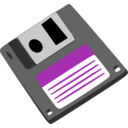 download Floppy Diskette clipart image with 45 hue color