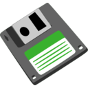 download Floppy Diskette clipart image with 225 hue color