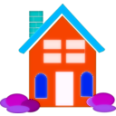download Home Clipart clipart image with 180 hue color