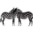 download Zebras clipart image with 315 hue color