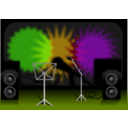 download Stage clipart image with 45 hue color
