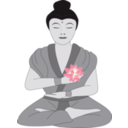 download Buddha clipart image with 45 hue color