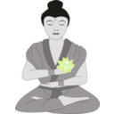download Buddha clipart image with 135 hue color