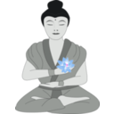 download Buddha clipart image with 270 hue color