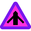 download Roadlayout Sign 2 clipart image with 270 hue color