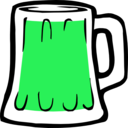 download Fatty Matty Brewing Beer Mug Icon clipart image with 90 hue color