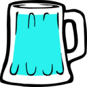 download Fatty Matty Brewing Beer Mug Icon clipart image with 135 hue color