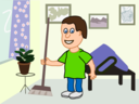 Apartment Cleaning Cartoon