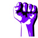 download Worker Fist clipart image with 270 hue color