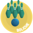 download Boliche clipart image with 225 hue color