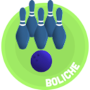 download Boliche clipart image with 270 hue color